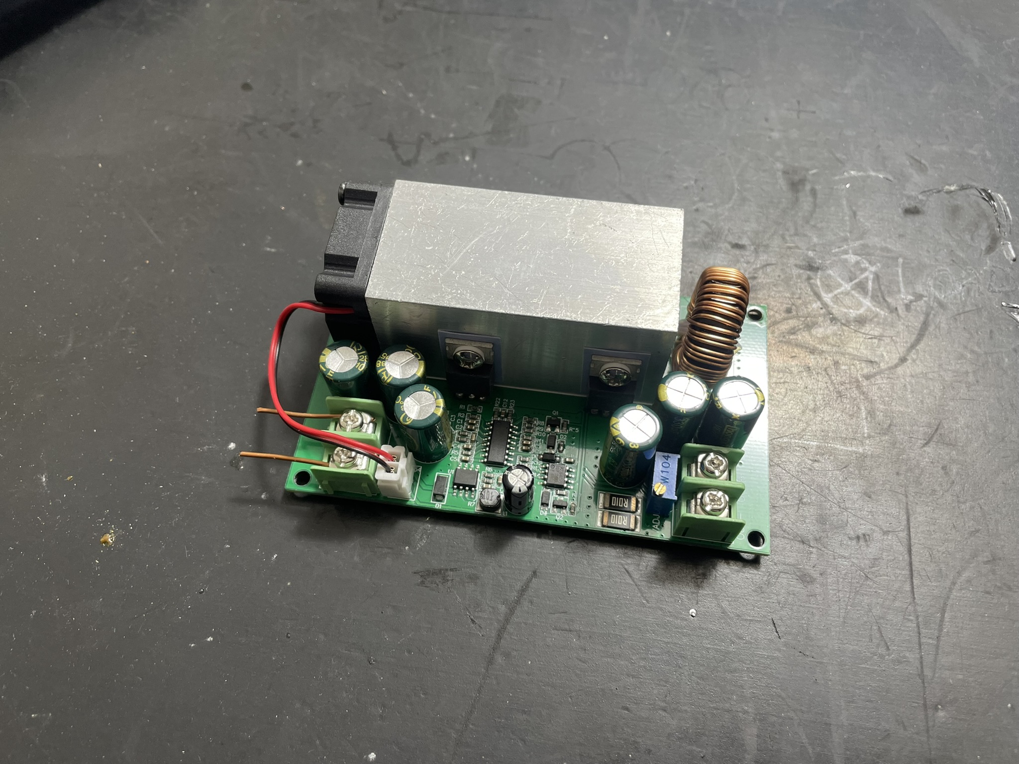 Converter main controller IC with 12V-75V to 5V, 19V, 21V, 24V, 48V step-down module