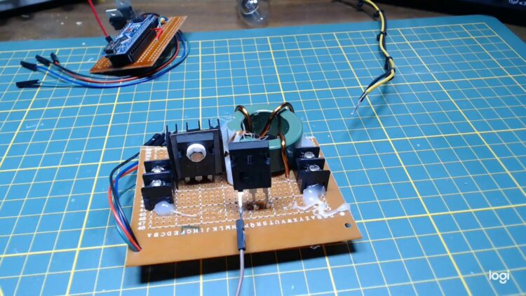 Basic buck converter with bottom diode replaced by a MOSFET