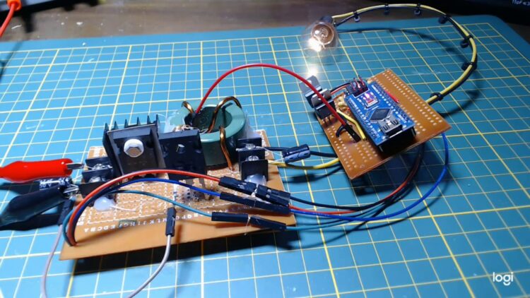 DIY buck converter with a separate controller board