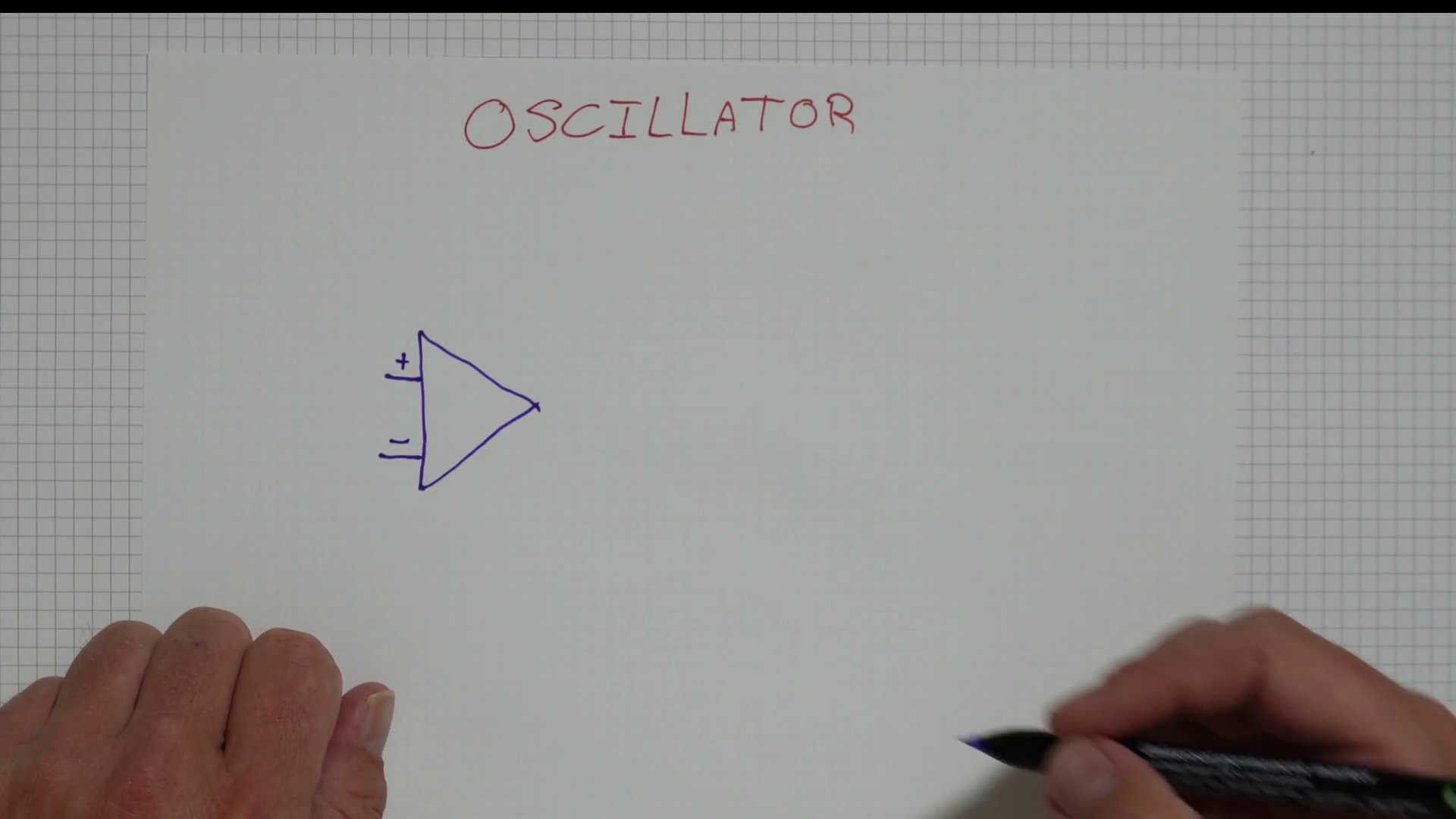 First part of PWM generating circuit, an Op-Amp.